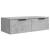 Dulap de perete, gri beton, 68x30x20 cm, lemn compozit GartenMobel Dekor