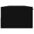 Dulap de perete, negru, 102x30x20 cm, lemn prelucrat GartenMobel Dekor