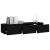 Dulap de perete, negru, 102x30x20 cm, lemn prelucrat GartenMobel Dekor