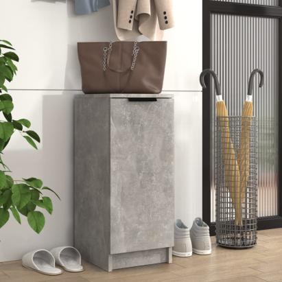 Pantofar, gri beton, 30x35x70 cm, lemn compozit GartenMobel Dekor