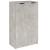 Pantofar, gri beton, 59x35x100 cm, lemn compozit GartenMobel Dekor