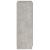 Pantofar, gri beton, 59x35x100 cm, lemn compozit GartenMobel Dekor