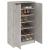 Pantofar, gri beton, 59x35x100 cm, lemn compozit GartenMobel Dekor