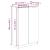 Pantofar, gri beton, 59x35x100 cm, lemn compozit GartenMobel Dekor