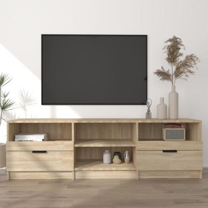 Comodă TV, stejar sonoma, 150x33,5x45 cm, lemn prelucrat GartenMobel Dekor
