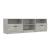 Comodă TV, gri beton, 150x33,5x45 cm, lemn prelucrat GartenMobel Dekor