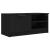 Comodă TV, 2 buc., negru, 80x35x36,5 cm, lemn prelucrat GartenMobel Dekor