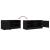 Comodă TV, 2 buc., negru, 80x35x36,5 cm, lemn prelucrat GartenMobel Dekor