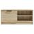Comodă TV, stejar sonoma, 80x35x36,5 cm, lemn prelucrat GartenMobel Dekor