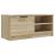 Comodă TV, stejar sonoma, 80x35x36,5 cm, lemn prelucrat GartenMobel Dekor