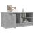 Comodă TV, gri beton, 80x35x36,5 cm, lemn prelucrat GartenMobel Dekor