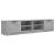 Comodă TV, 2 buc., gri beton, 80x35x36,5 cm, lemn prelucrat GartenMobel Dekor