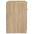 Birou, stejar sonoma, 100x50x75 cm, lemn prelucrat GartenMobel Dekor