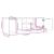 Comodă TV, gri beton, 102x35x36,5 cm, lemn prelucrat GartenMobel Dekor