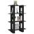 Bibliotecă/Separator cameră, negru, 80x30x123,5 cm GartenMobel Dekor