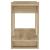Bibliotecă/Separator cameră, stejar sonoma, 80x30x51 cm GartenMobel Dekor