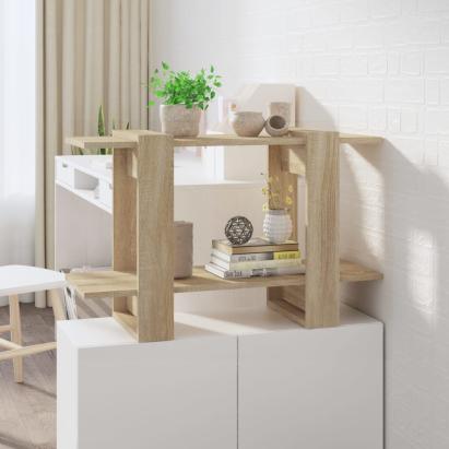 Bibliotecă/Separator cameră, stejar sonoma, 80x30x51 cm GartenMobel Dekor