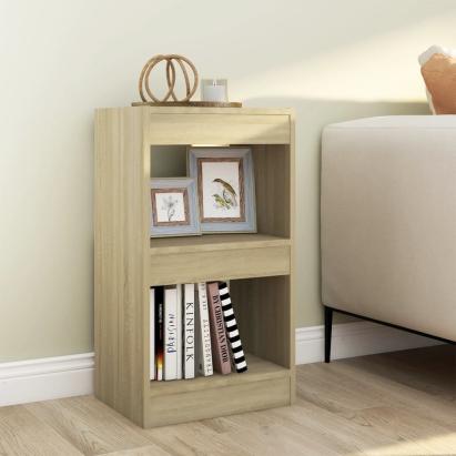 Bibliotecă/Separator cameră, stejar sonoma, 40x30x72 cm GartenMobel Dekor