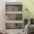 Bibliotecă/Separator cameră, gri beton, 60x30x103 cm, PAL   GartenMobel Dekor