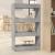 Bibliotecă/Separator cameră, gri beton, 60x30x103 cm, PAL   GartenMobel Dekor