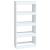Bibliotecă/Separator cameră, alb, 60x30x135 cm, lemn prelucrat GartenMobel Dekor