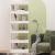 Bibliotecă/Separator cameră, alb, 60x30x166 cm, PAL   GartenMobel Dekor