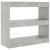 Bibliotecă/Separator cameră, gri beton, 80x30x72 cm GartenMobel Dekor