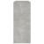 Bibliotecă/Separator cameră, gri beton, 80x30x72 cm GartenMobel Dekor