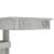 Masă bar de perete gri beton 102x45x103,5 cm lemn compozit GartenMobel Dekor