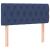 Pat box spring cu saltea, albastru, 90x200 cm, textil GartenMobel Dekor