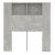 Tăblie de pat cu dulap, gri beton, 100x18,5x104,5 cm GartenMobel Dekor