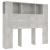 Dulap tăblie, gri beton, 120x18,5x102,5 cm GartenMobel Dekor