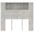Dulap tăblie, gri beton, 120x18,5x102,5 cm GartenMobel Dekor