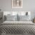 Tăblie de pat cu dulap, alb, 180x18,5x104,5 cm GartenMobel Dekor