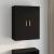 Dulap de perete suspendat, negru, 69,5x34x90 cm GartenMobel Dekor