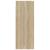 Dulap de perete suspendat, stejar sonoma, 69,5x34x90 cm GartenMobel Dekor
