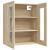 Dulap de perete suspendat, stejar sonoma, 69,5x34x90 cm GartenMobel Dekor