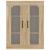 Dulap de perete suspendat, stejar sonoma, 69,5x34x90 cm GartenMobel Dekor