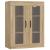 Dulap de perete suspendat, stejar sonoma, 69,5x34x90 cm GartenMobel Dekor
