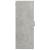 Dulap de perete suspendat, gri beton, 69,5x34x90 cm GartenMobel Dekor