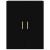Dulap de perete, negru, 69,5x32,5x90 cm, lemn prelucrat GartenMobel Dekor