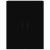 Dulap de perete suspendat, negru, 69,5x32,5x90 cm GartenMobel Dekor
