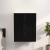 Dulap de perete suspendat, negru, 69,5x32,5x90 cm GartenMobel Dekor