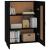 Dulap de perete suspendat, negru, 69,5x32,5x90 cm GartenMobel Dekor