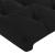 Tăblie de pat cu aripioare negru 103x23x78/88 cm catifea GartenMobel Dekor
