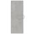 Dulap de perete suspendat, gri beton, 34,5x34x90 cm GartenMobel Dekor