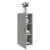 Dulap suspendat, gri beton, 35x34x90 cm, lemn prelucrat GartenMobel Dekor
