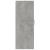 Dulap suspendat, gri beton, 35x34x90 cm, lemn prelucrat GartenMobel Dekor