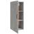 Dulap suspendat, gri beton, 35x34x90 cm, lemn prelucrat GartenMobel Dekor