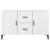 Servantă, alb extralucios, 100x36x60 cm, lemn compozit GartenMobel Dekor